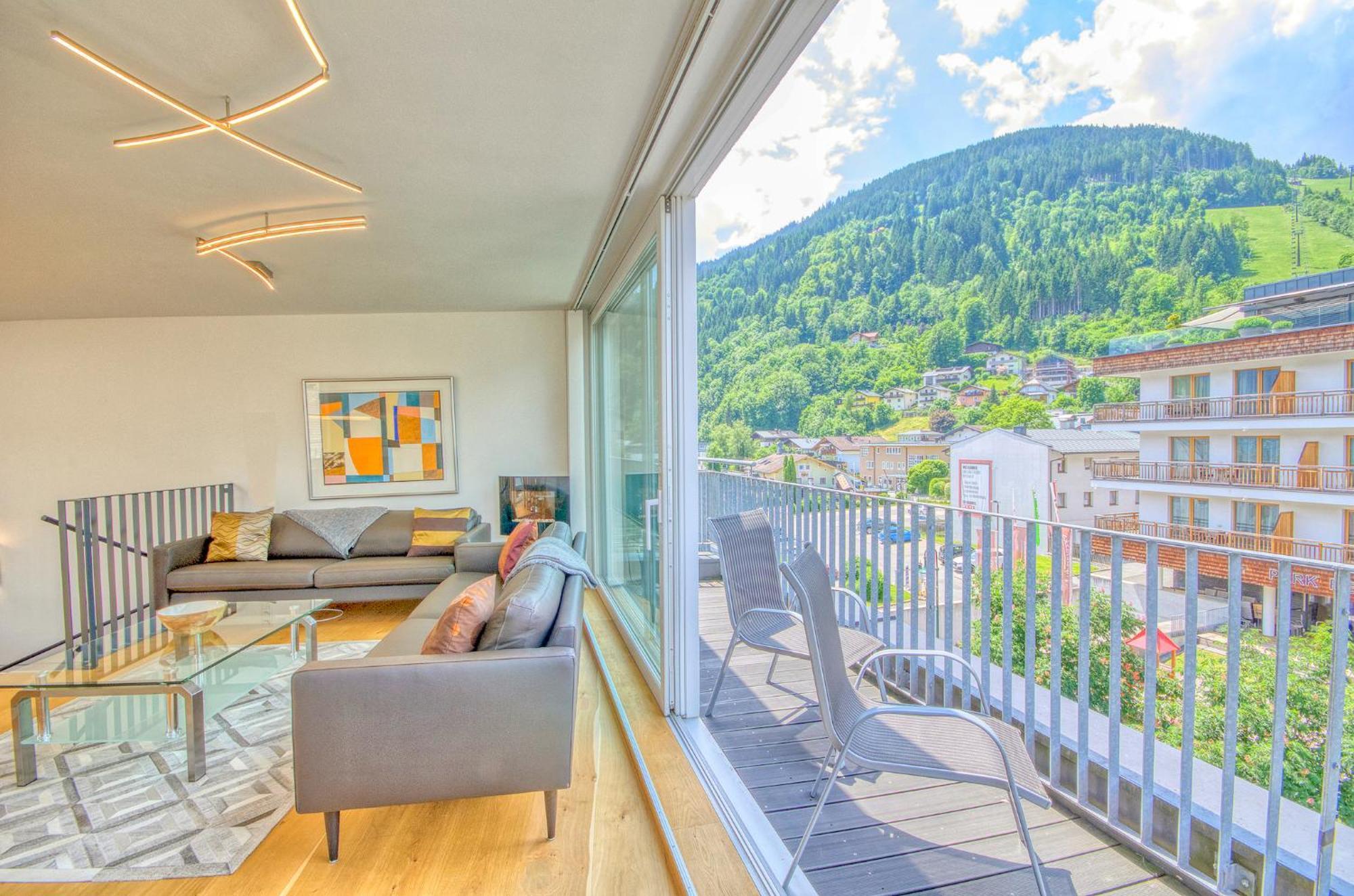 Penthouse Ari - By Alpen Apartments เซลล์อัมเซ ภายนอก รูปภาพ